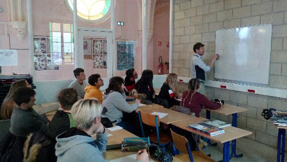 Lycée Professionnel St Joseph Bucquoy (62) salle de classe