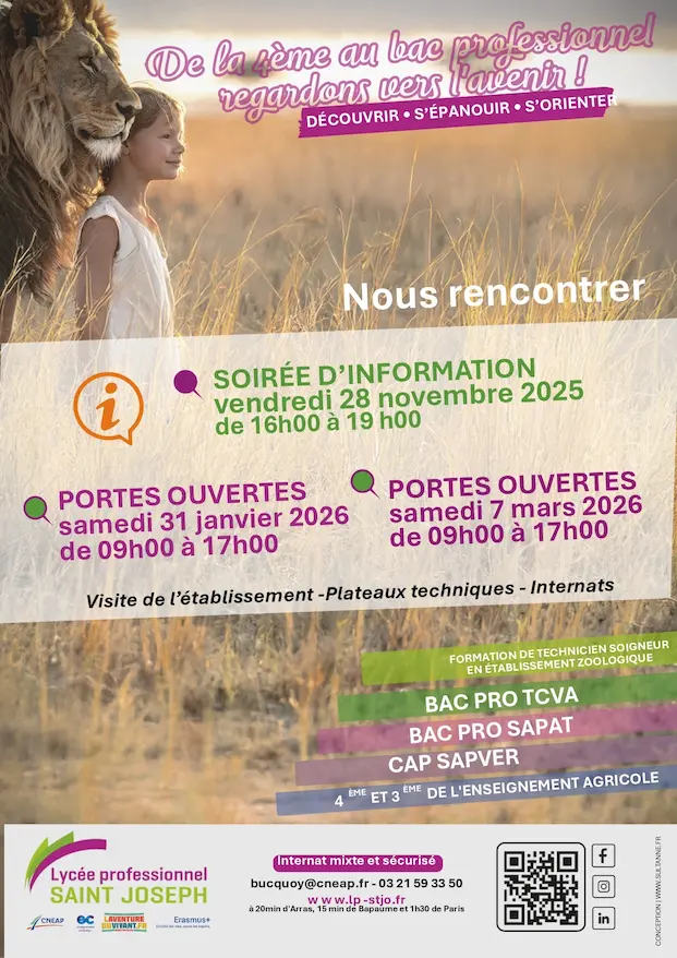 Portes ouvertes LPSTJO 2026