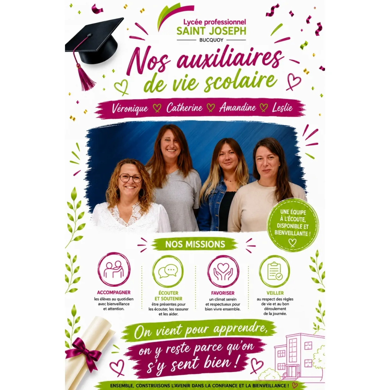 nos Auxiliaires de Vie Scolaire
